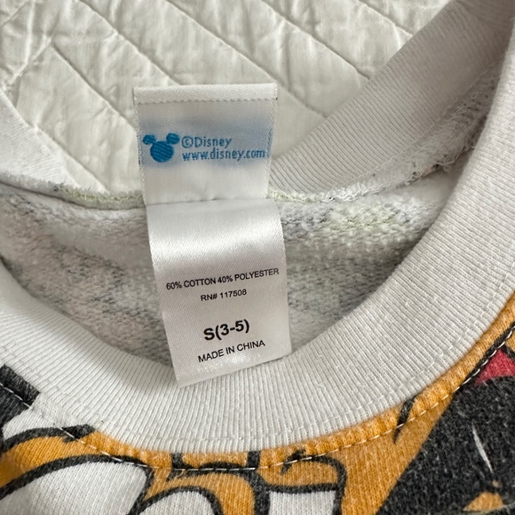 Mickey Mouse & Friends Disney All Over Print Crewneck Sweatshirt Small - Picture 7 of 11